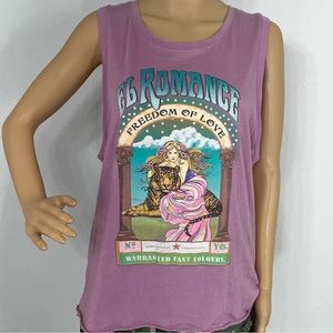 Spell El Romance Lavender Tank XXL